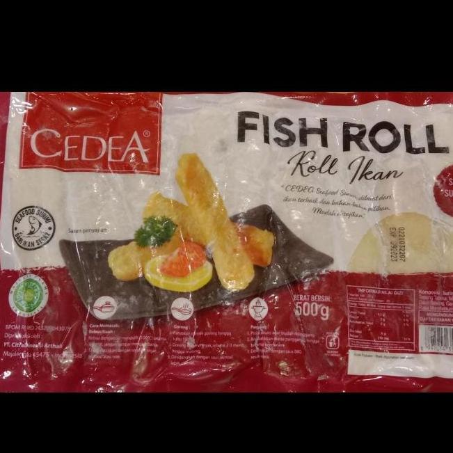 Hijaudaun- Cedea Fish Roll 500 G