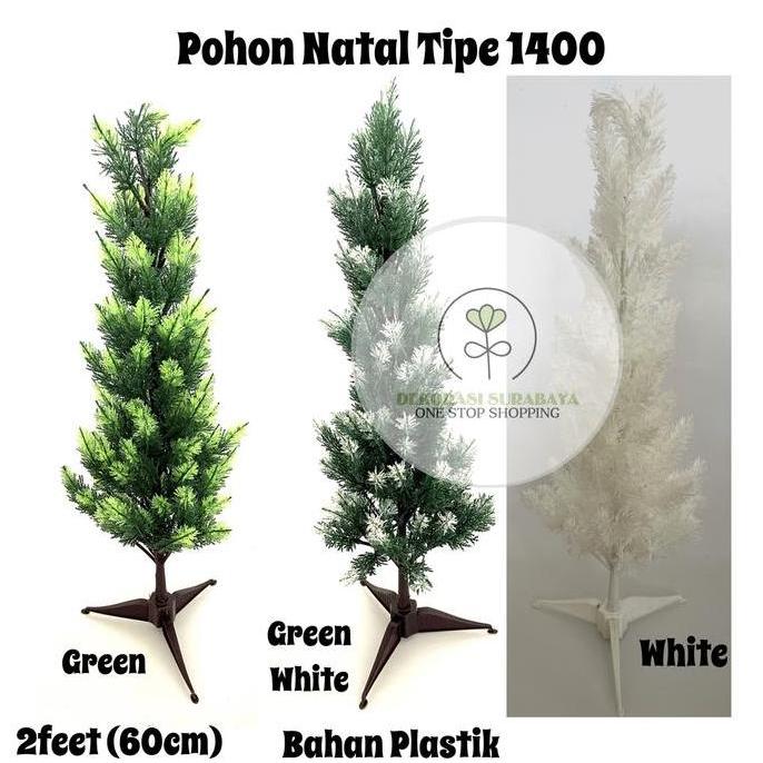 """"""] Pohon Natal Tipe 1400 Plastik"