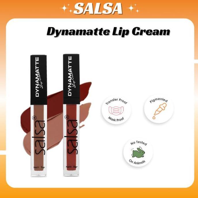 New- Salsa Dynamatte Lip Cream/Lip Matte