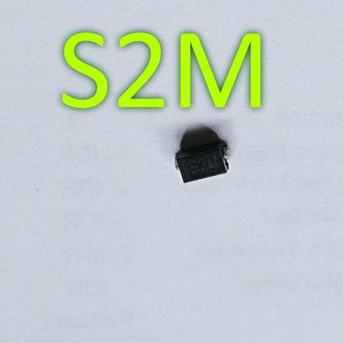 S2M PASSIVATED RECTIFIER DIODE DO-214AC SMA 1.5A 1000V