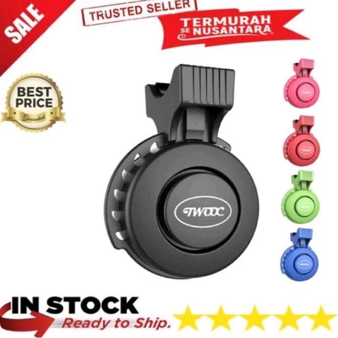 Promo TWOOC Bel Sepeda Elektrik USB Rechargeable COD