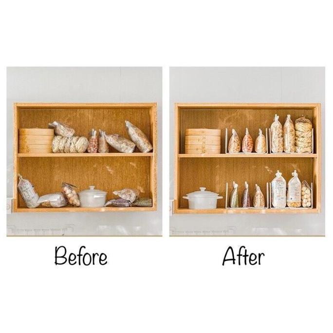 New- Partition Shelf Organiser Multipurpose