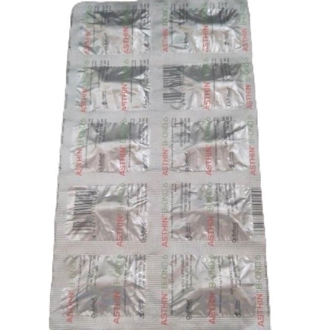 asthin bond 6 strip suplemen kesehatan