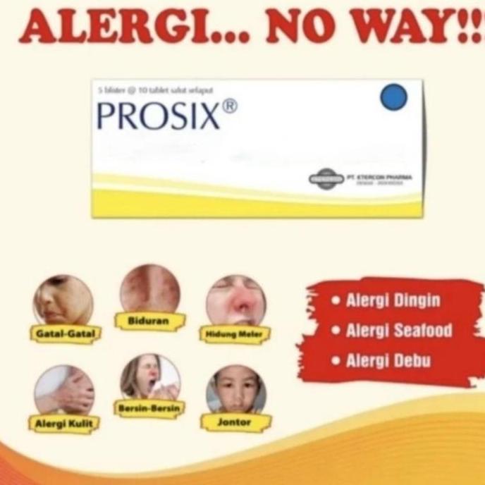 Sehatterusya- Prosix Obat Alergi