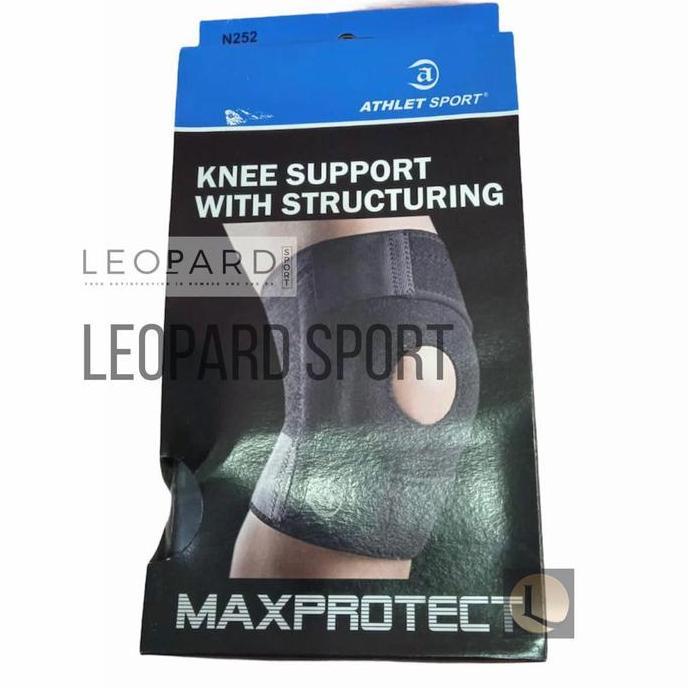 Knee Support With Structuring Athlet N252 / Deker Lutut Athlet