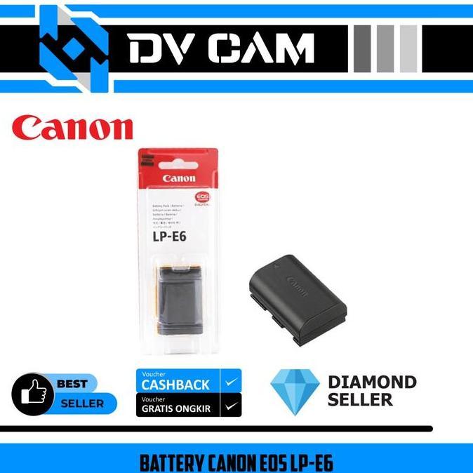 THE BEST BATTERY CANON EOS LP-E6 / BATTERY LP-E6 KODE 1060