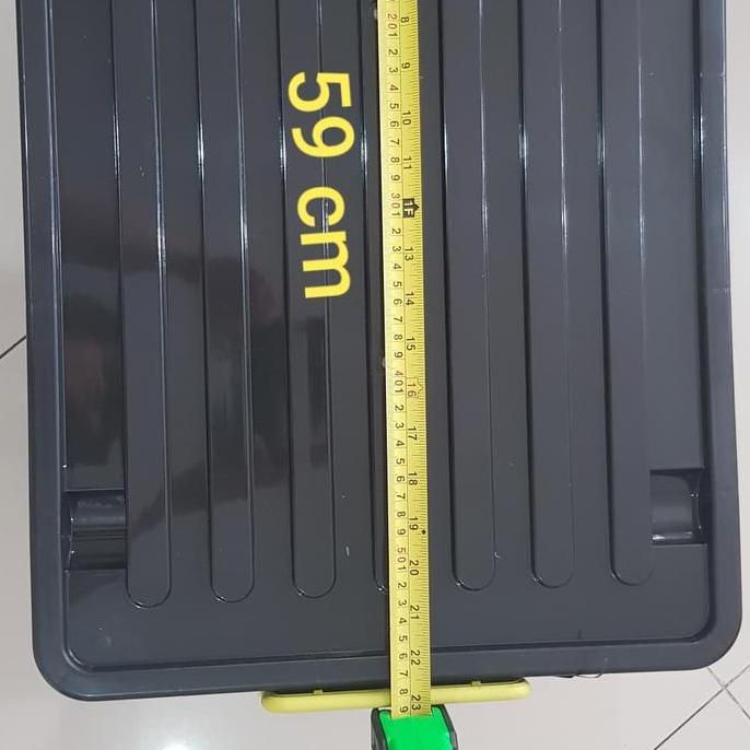 Roller Box 65 Liter Hitam / Box Container Kode 533