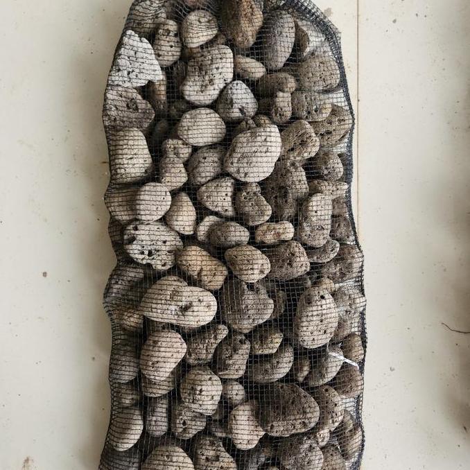Batu Apung Pumice Stone Plus Jaring