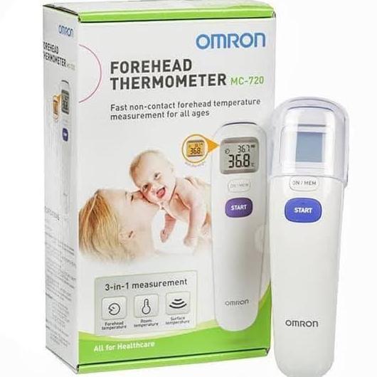 Thermometer Omron Mc 720 For Head