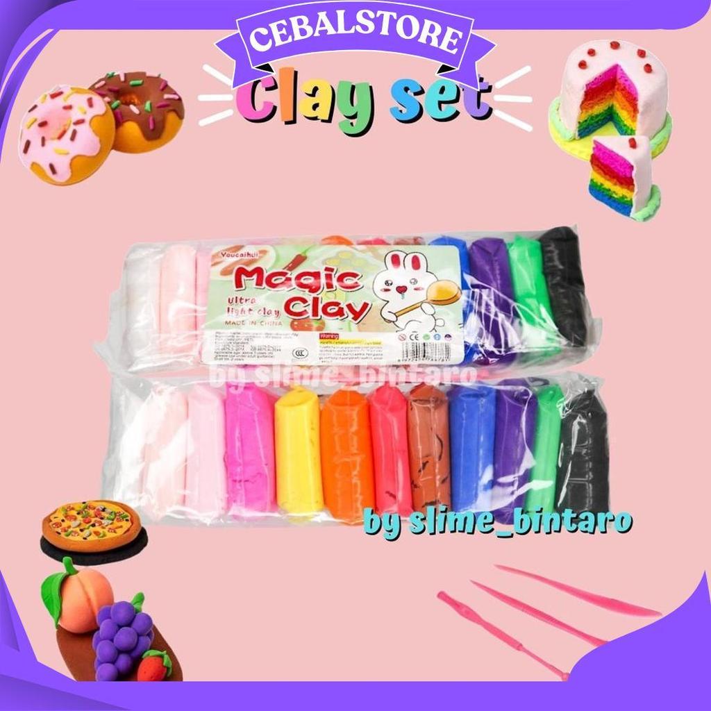 Clay Set By Slime_Bintaro || Clay Termurah || Cod