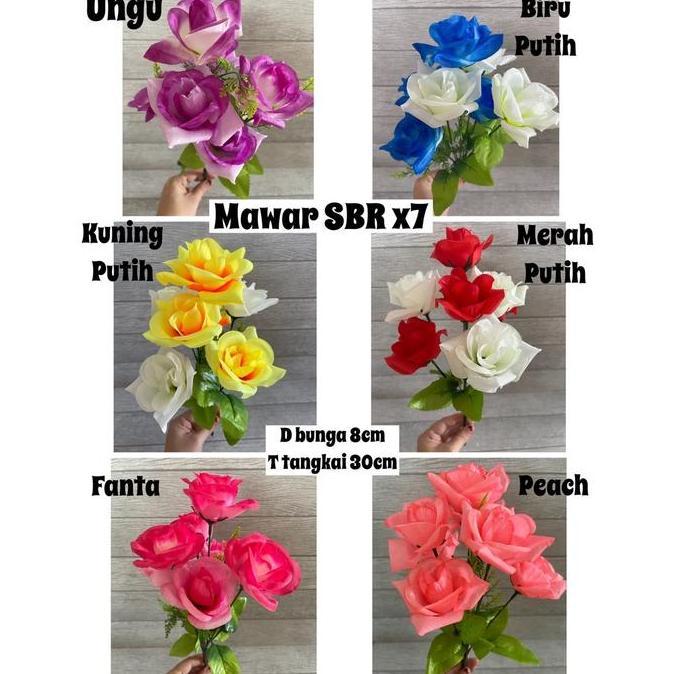 $+$+$+$+] Bunga Mawar SBR x7 Decoration