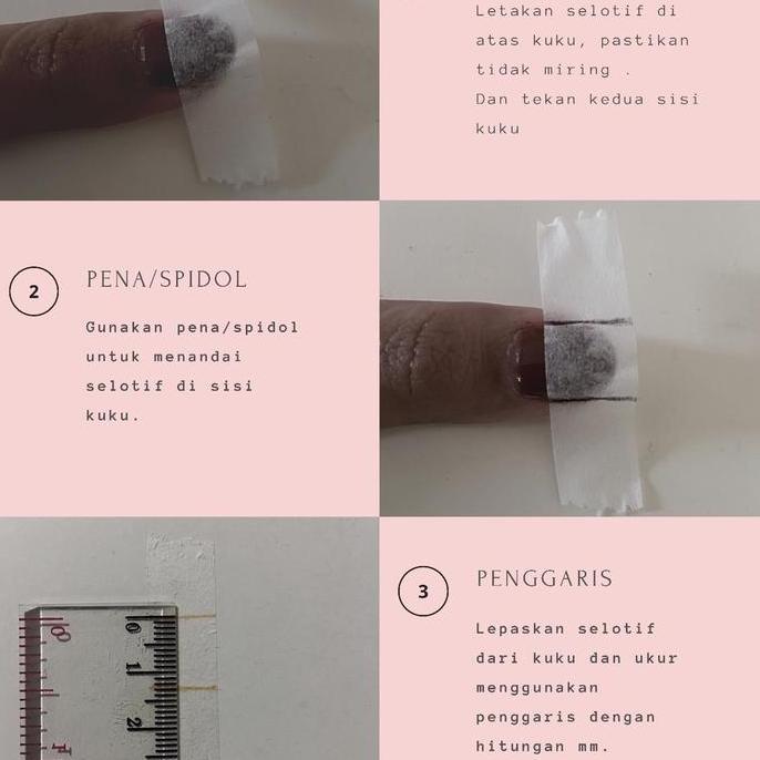 Press on nails (kupal 10pcs)