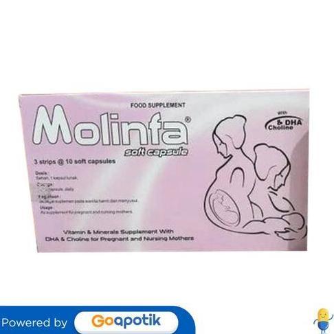 Molinfa Box Isi 30 Kapsul Original