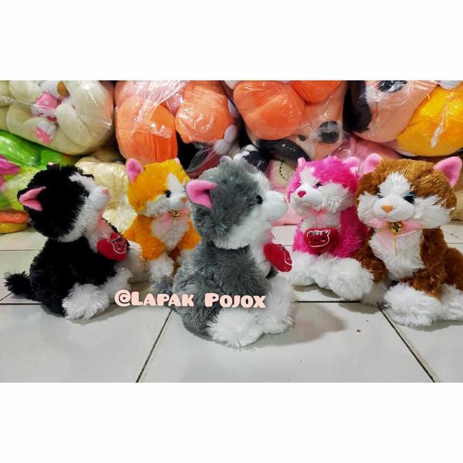 Gas,Cod- Boneka Kucing Duduk Lucu