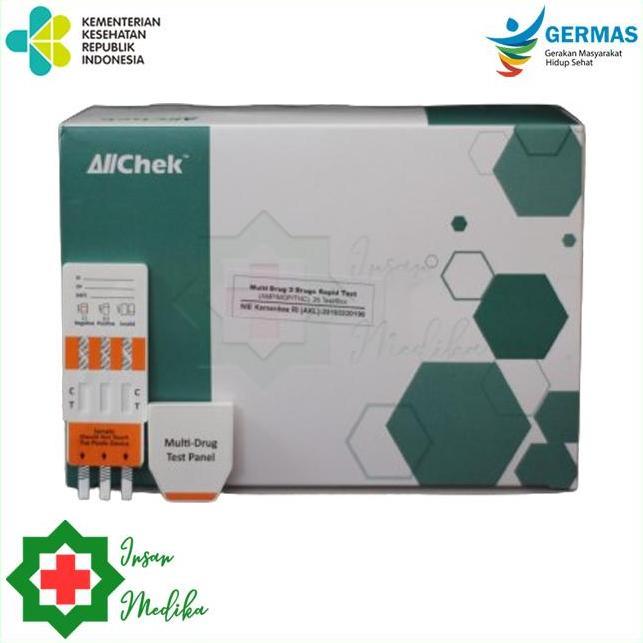 Drug Test 3 Parameter Allchek Isi 25