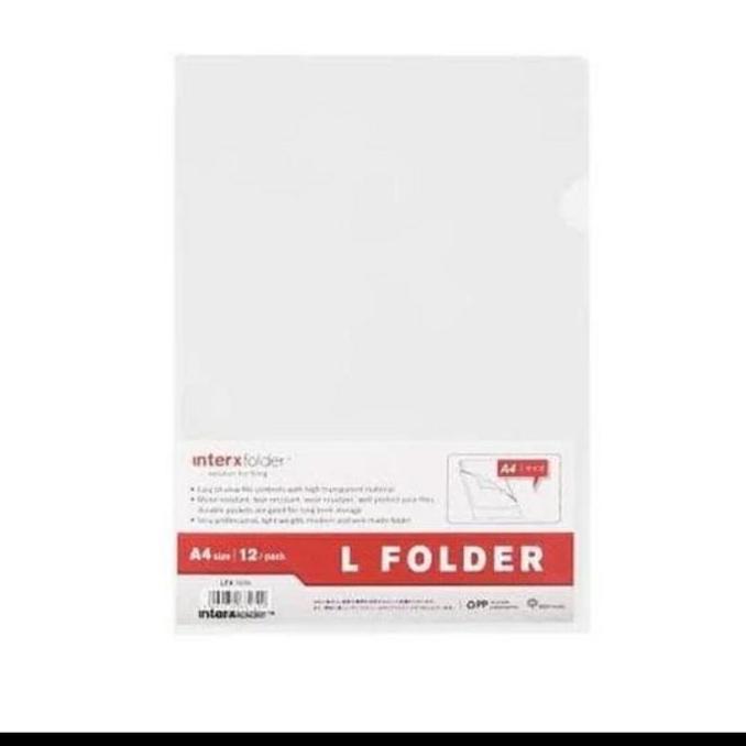 Ready Map L A4 inter x folder LFX 100A ( 1 pack :12 pcs )