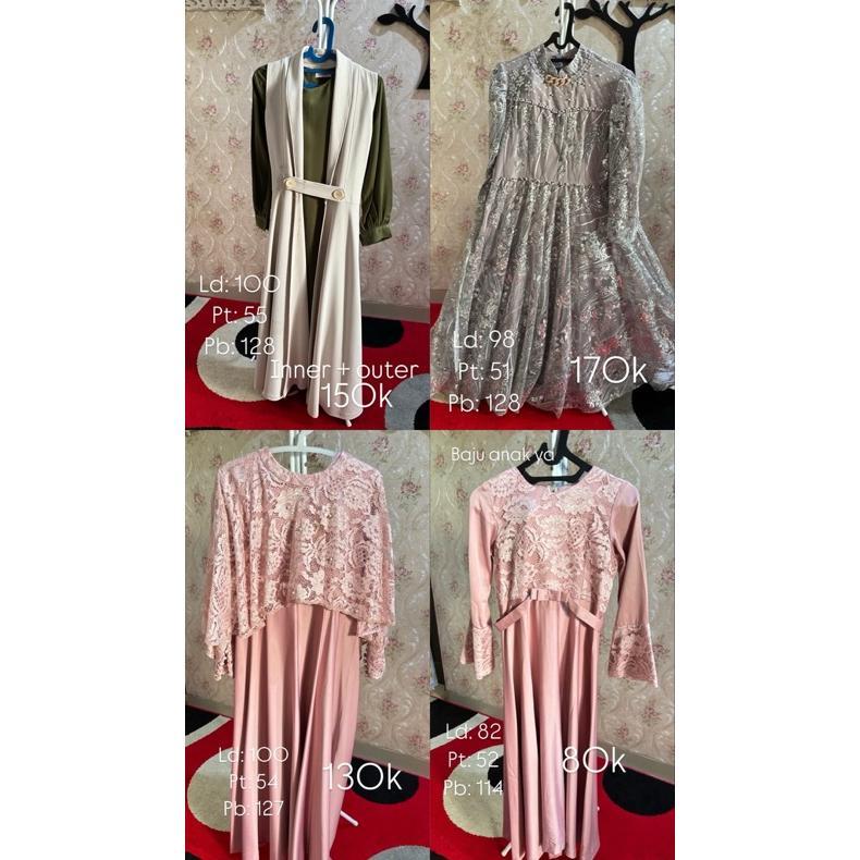 preloved gamis dan dress