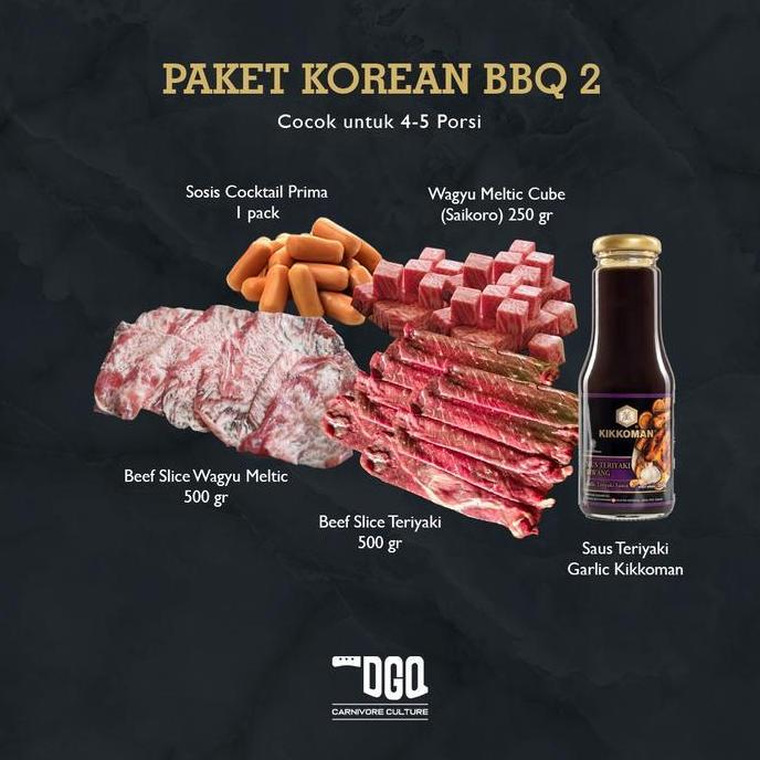 Paket Korean BBQ 2