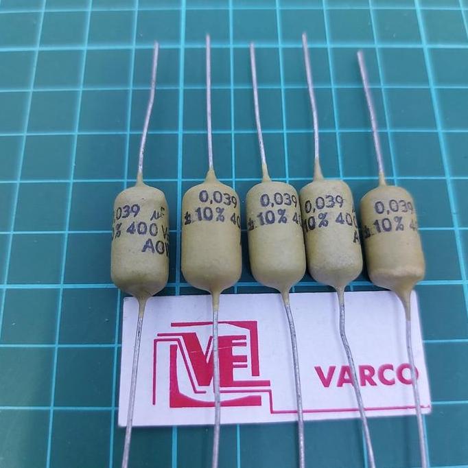 Capacitor 0.039Uf 400Vdc Mullard Restock!