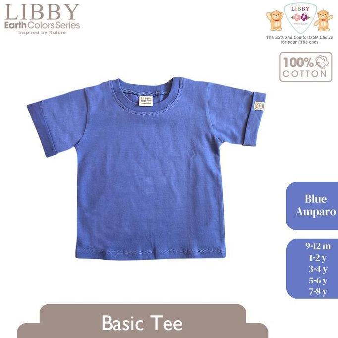 LIBBY Earth Color Basic Tee(1PCS /Pack) (TERBAIK) (TERBARU) (TERMURAH)