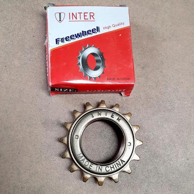 Ready FREEWHEEL 16T INTER BROWN