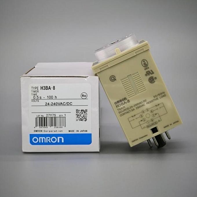 TIMER H3BA-8 24~240VAC/DC OMRON