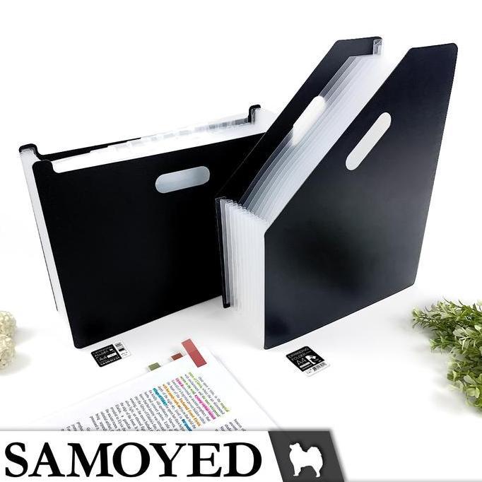 Map Harmonika / Sekat / Expanding Folder / Box / File A4 Samoyed EFD-4S