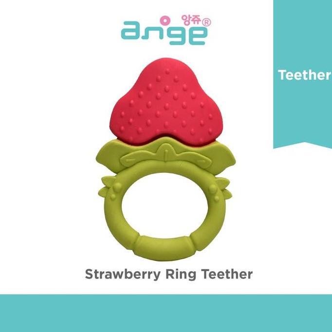 TERLARIS!! ANGE  STRAWBERRY TEETHING RING