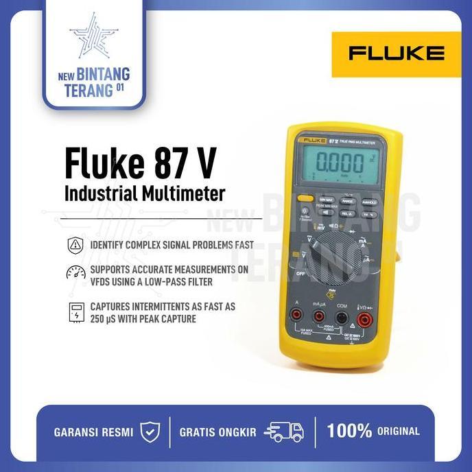 FLUKE 87V DIGITAL MULTIMETER ORIGINAL DAN TERPERCAYA