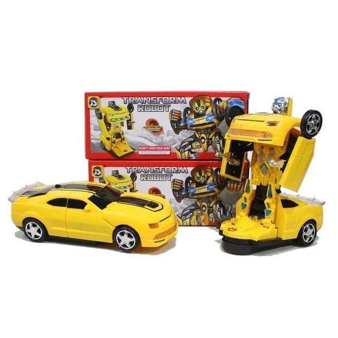 Mainan Anak Mobil Transform Robot Transformers Bumblebee 8986