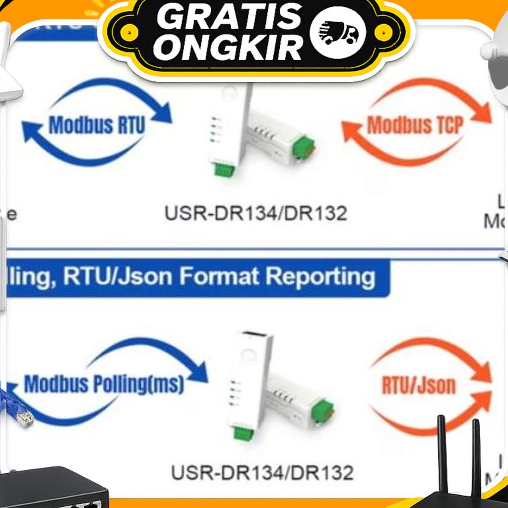 Usr-Dr132 "Lipstick" Size Rs232 Serial Device Server