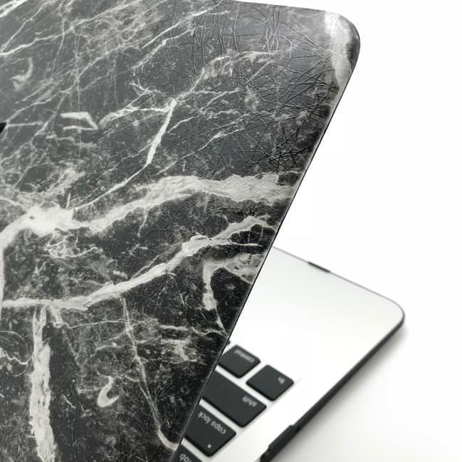 Promo Macbook Case Marble Black