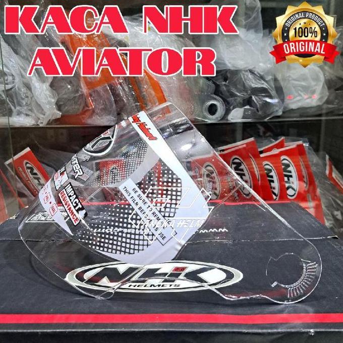 kaca original NHK AVIATOR double visor