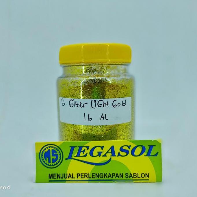 Nail- Bubuk Gliter Gold 16