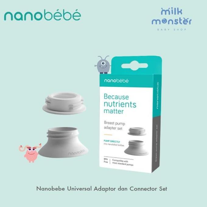 Nanobebe Universal Adaptor dan Connector Set
