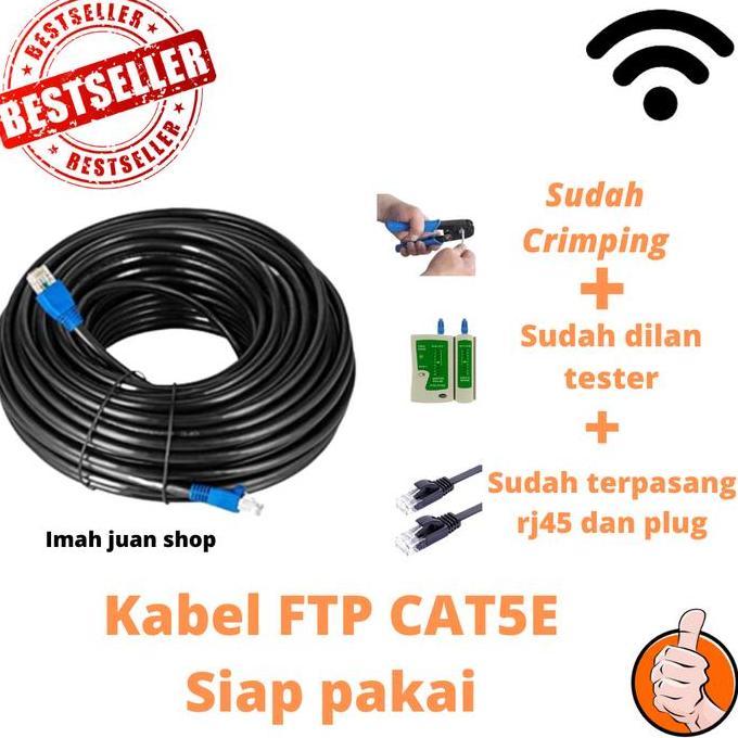Cale- Kabel Lan Outdoor Ftp Cat5E 75 Meter