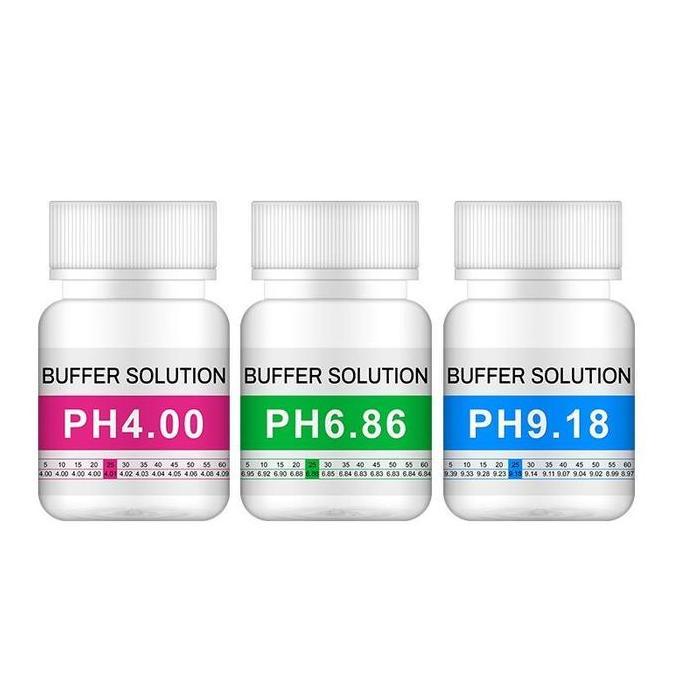 PODAMANS Buffer Ph 50ml Cairan Kalibrasi Ph Meter Ph4/6.86/9.18 Larutan Liquid Buffer Calibration Solution