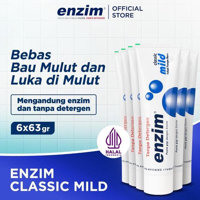Cod,Bisa- Enzim Classic Mild 63 Gr - 6 Pcs