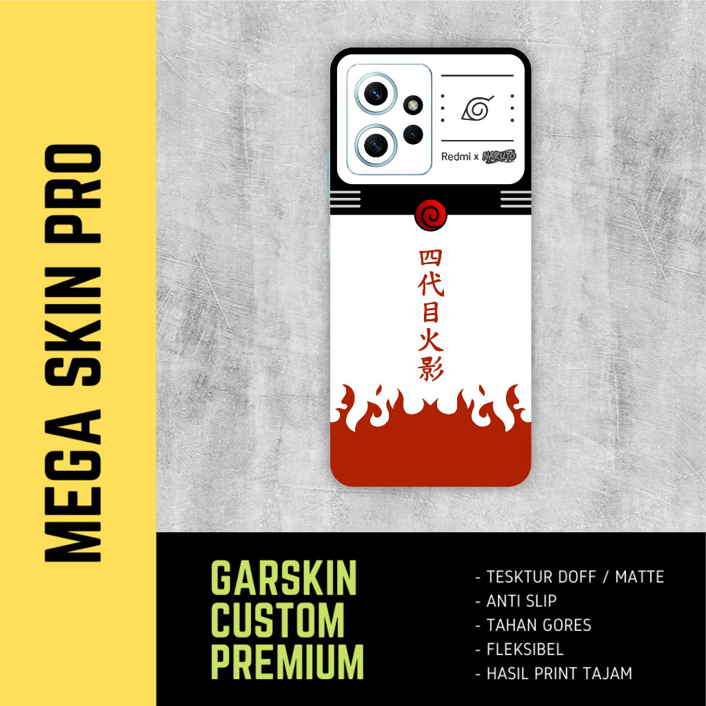 Garskin Case Redmi Note 12 4g Custom Bisa COD 2Pcs