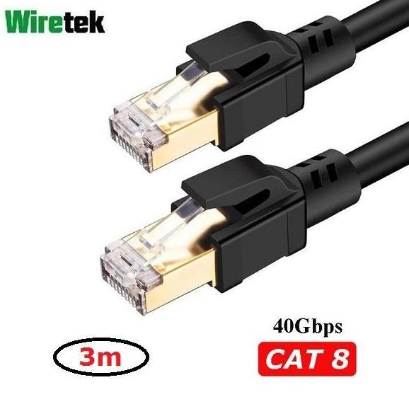LAN Cat 8 Gigabit Ethernet Network Cable 3 meter WIRETEK