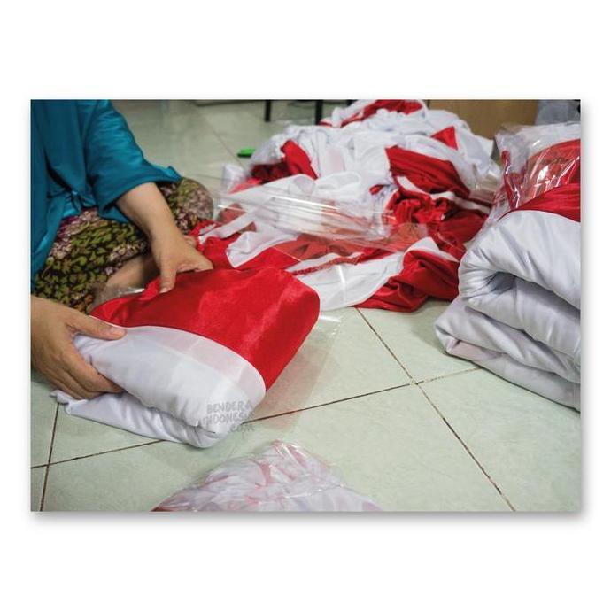 Bendera Merah Putih Rumbai