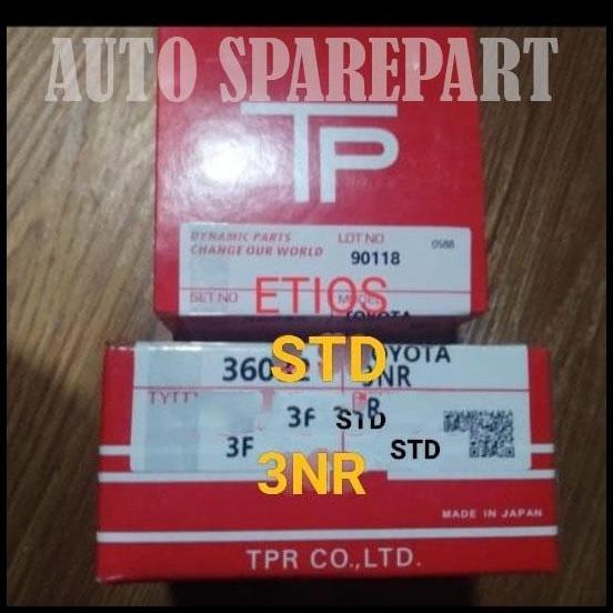 DISKON RING PISTON SEHER ETIOS 3NR SIZE STD STANDAR 36032 1SET TP !!