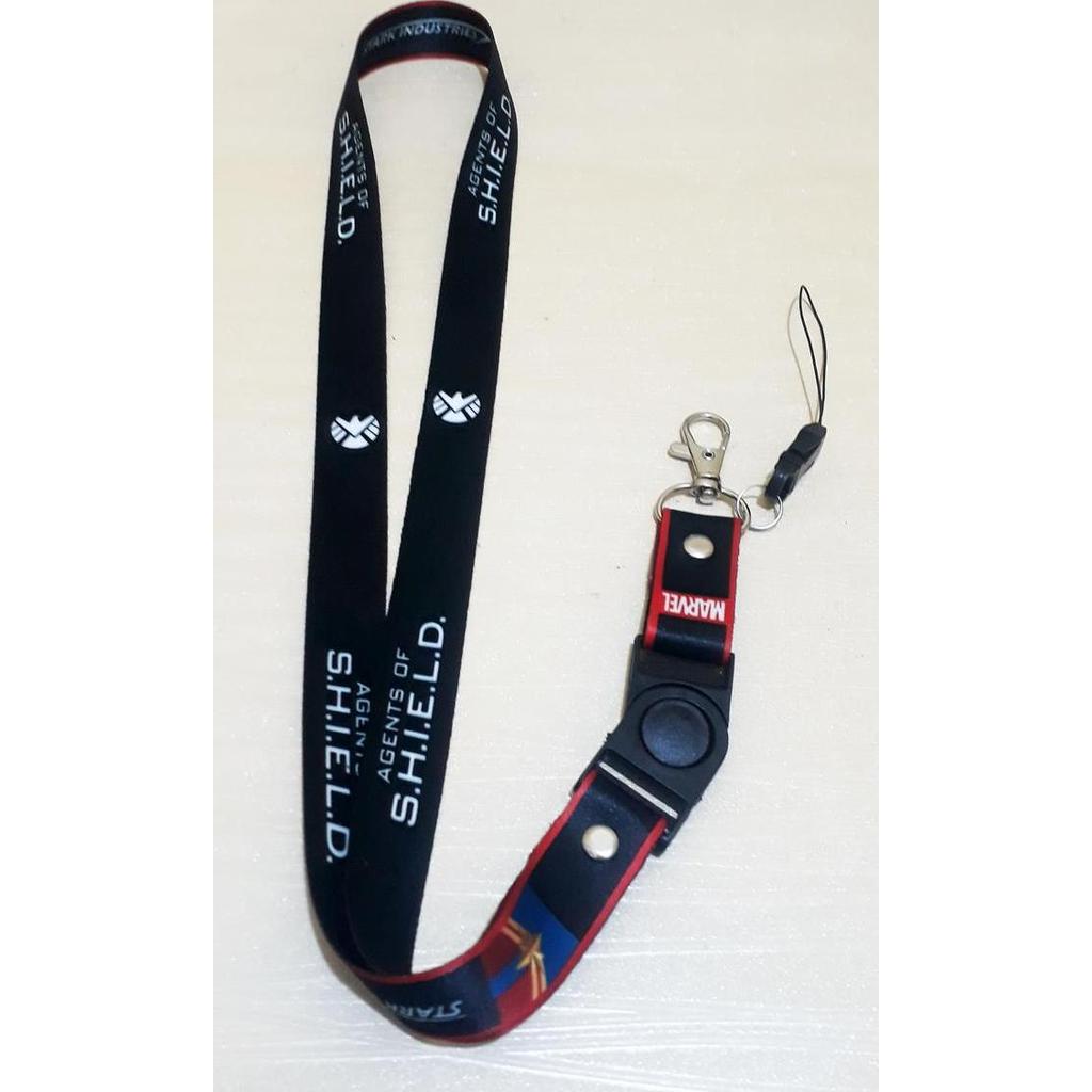Goplan- Marvel Studio Lanyard Id , Strap Hp, Popsocket, Flashdisk