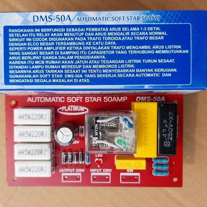 Ready automatic auto soft start star 50a dms 50a dms50a