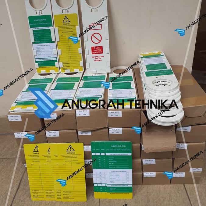 DISKON Scaffolding Inspection Tag