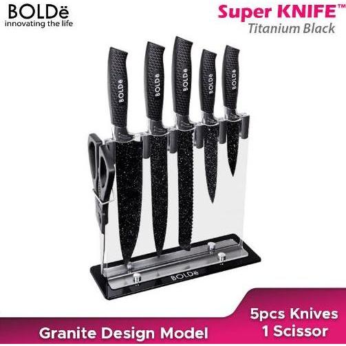 defiraseller - bolde super knives set granito