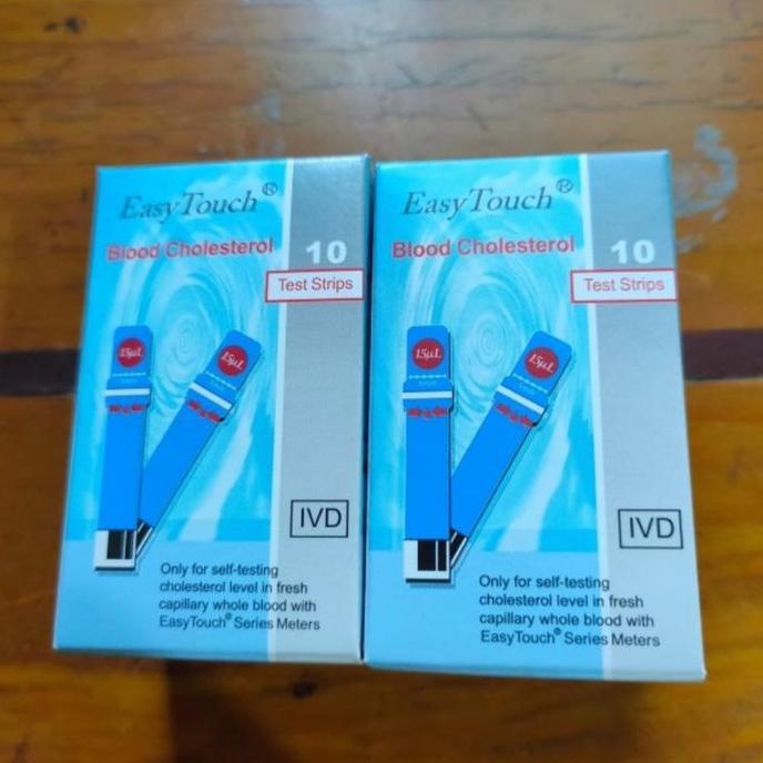 Refill easy touch strip kolesterol 10 strip