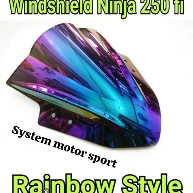 WINDSHIELD VISOR NINJA 250 FI OLD PELANGI DISKON