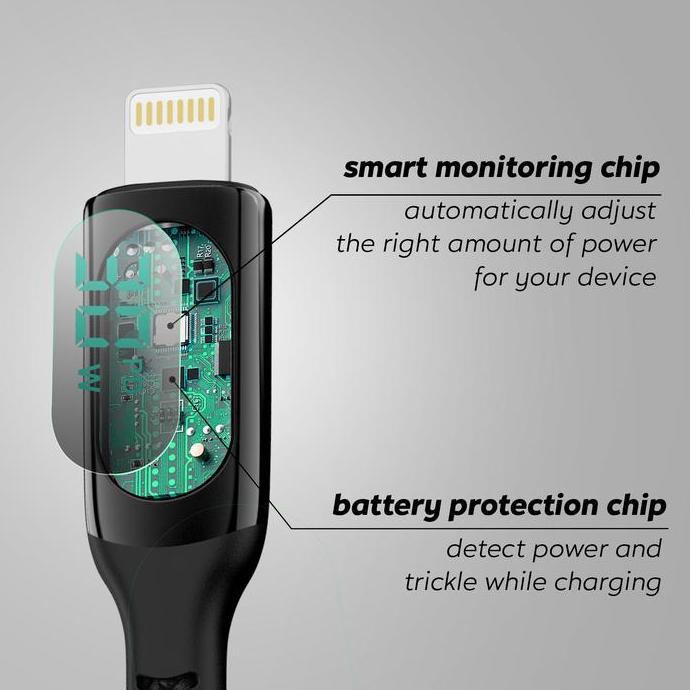 Uneed Cable Quick Charge 100W With Power Display Data Cable 1.2M UCB53