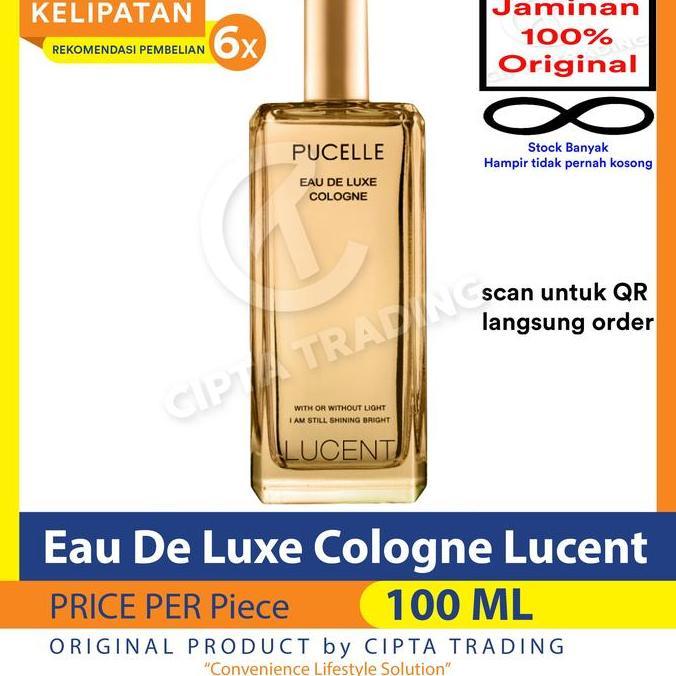Terbaikprod- Cologne - Pucelle - Eau De Luxe Col Lucent 100Ml